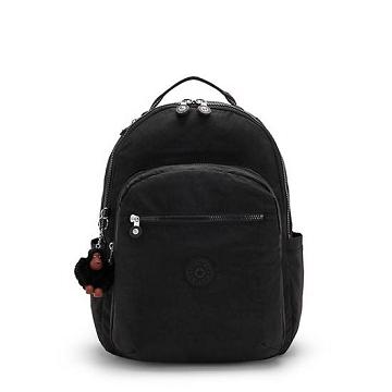 Kipling Seoul Large 15" Backpack Laptop Çantası Siyah | TR 1568HA